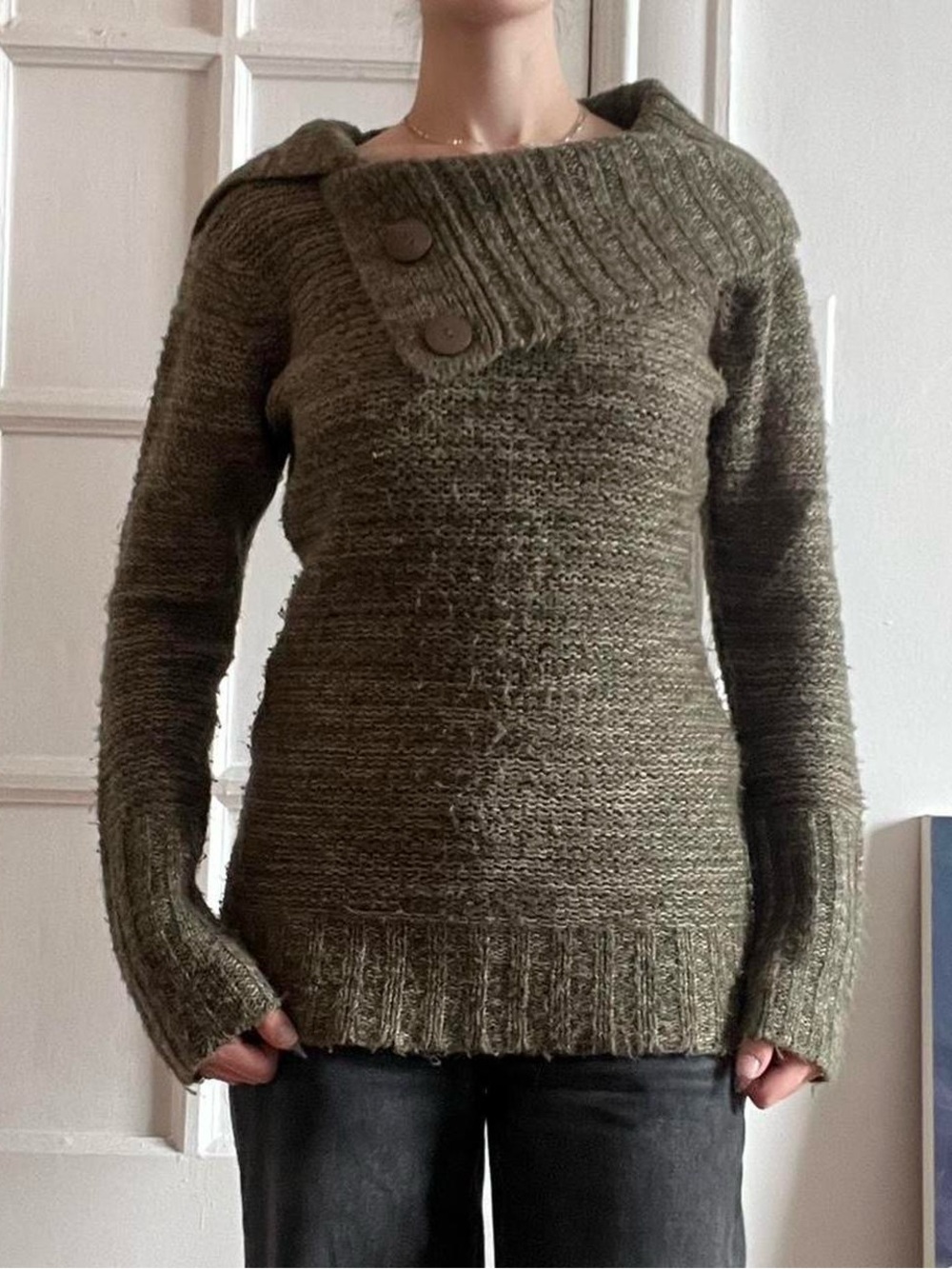 Size Medium Green Razzle Dazzle Sweater